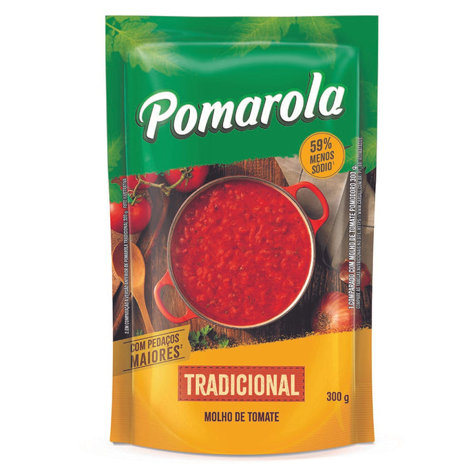 Molho Tomate Tradicional Pomarola 300g