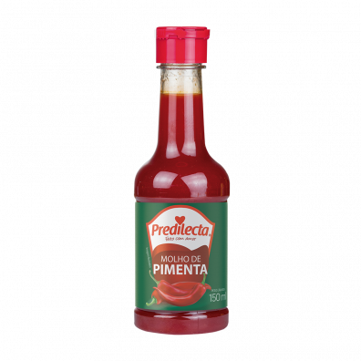 Molho de Pimenta Vermelha Predilecta 150ml