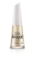 Carregue a imagem no visualizador da Galeria,Risque Esmalte Cintilante Platino 8ml
