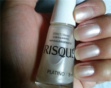 Carregue a imagem no visualizador da Galeria,Risque Esmalte Cintilante Platino 8ml
