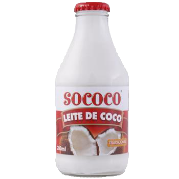 Sococo Leite de Coco Vidro Sococo 200 ml